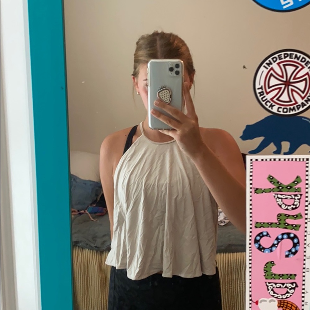 Boutique Suede Halter top